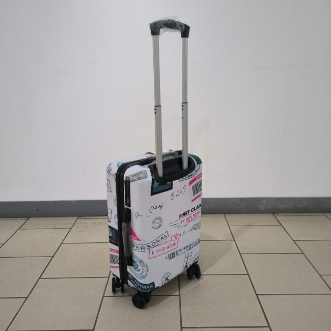 Чемодан Москва полипропилен 24" print (5882-9)