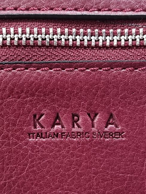 Сумка женская KARYA А:2411/26 натур.кожа бордо
