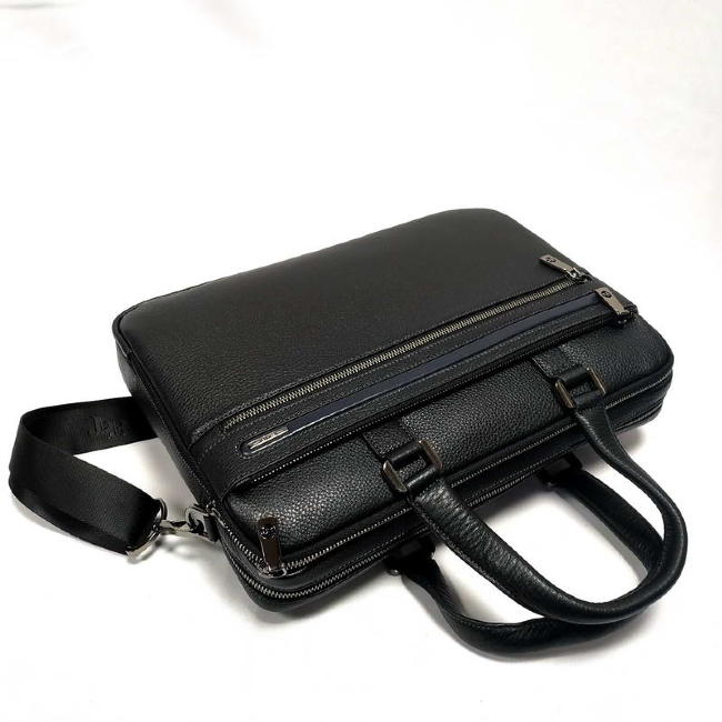 Сумка мужская натуральная  кожа (5293-1) черный