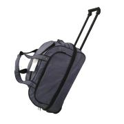 Cумка дорожная на колесах $ (8393-1) серый Cумка дорожная на колесах $ (8393-1) серый