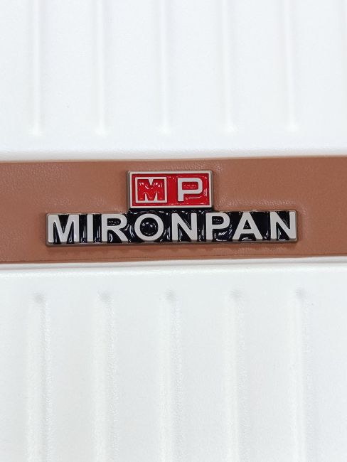Чемодан Mironpan полипропилен 28" А:2504 белый