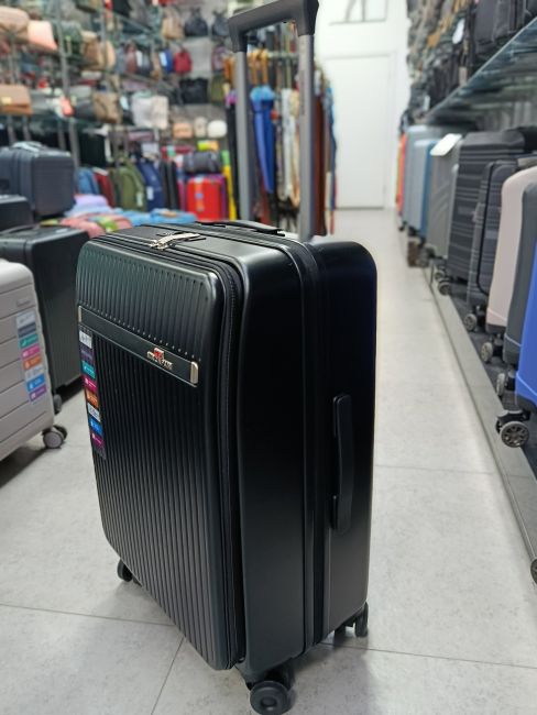 Чемодан Mironpan полипропилен 24"  А:2504 черный