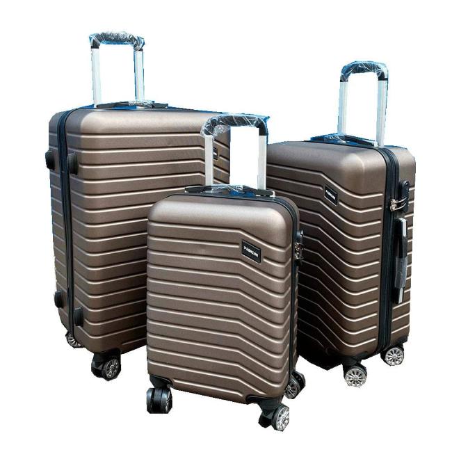 Чемодан Москва ABS-пластик 20" (0240-1.16) коричневый Чемодан Москва ABS-пластик 20" (0240-1.16) коричневый